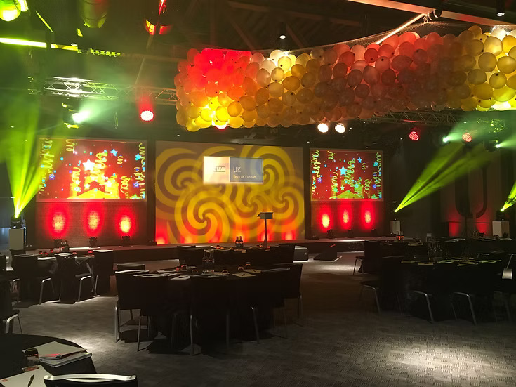 Event lighting solutions by Huview Production in Atlanta