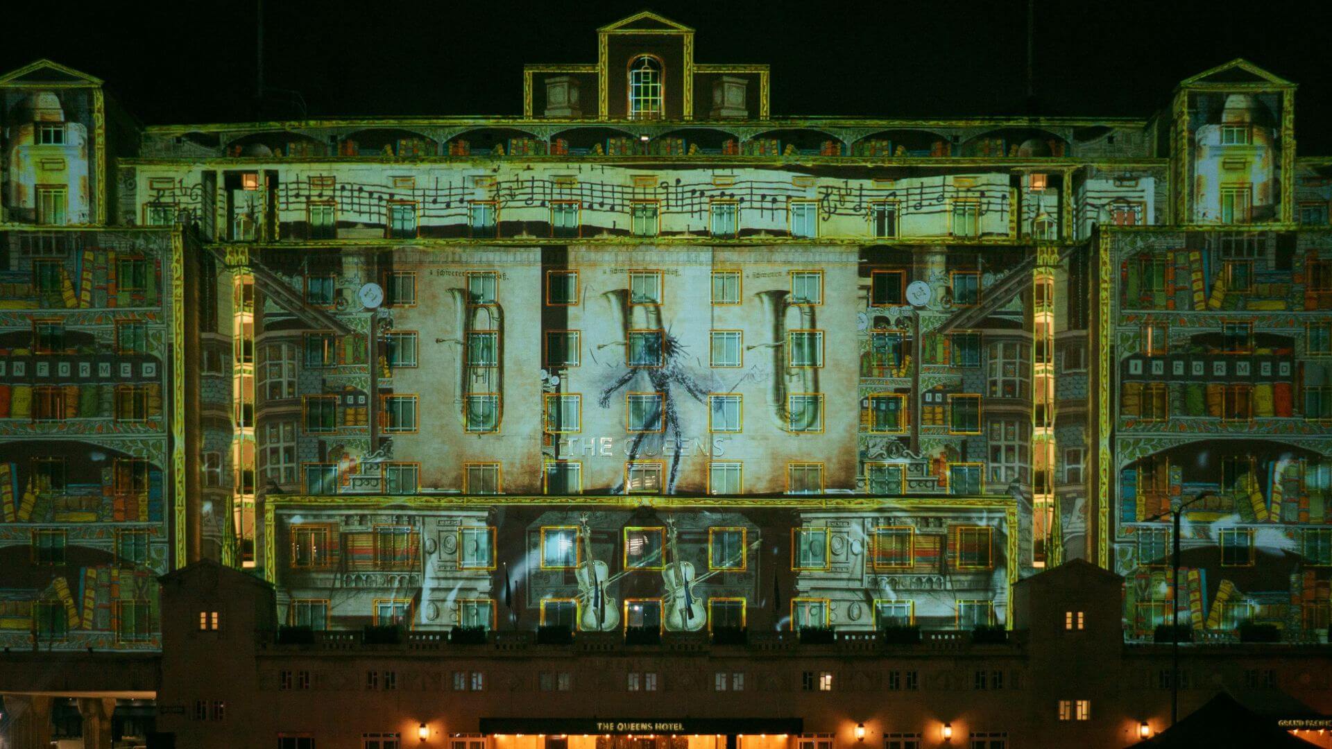 3D projection mapping by huview production
