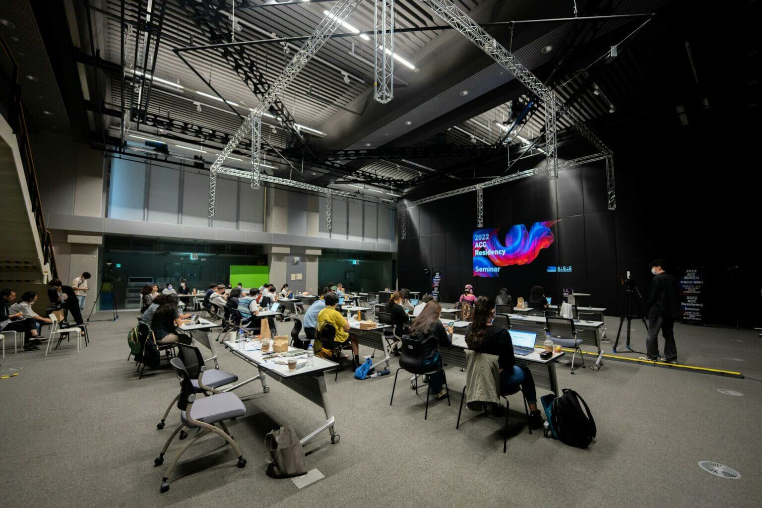 full audio visual event production service setup by Huview Productions