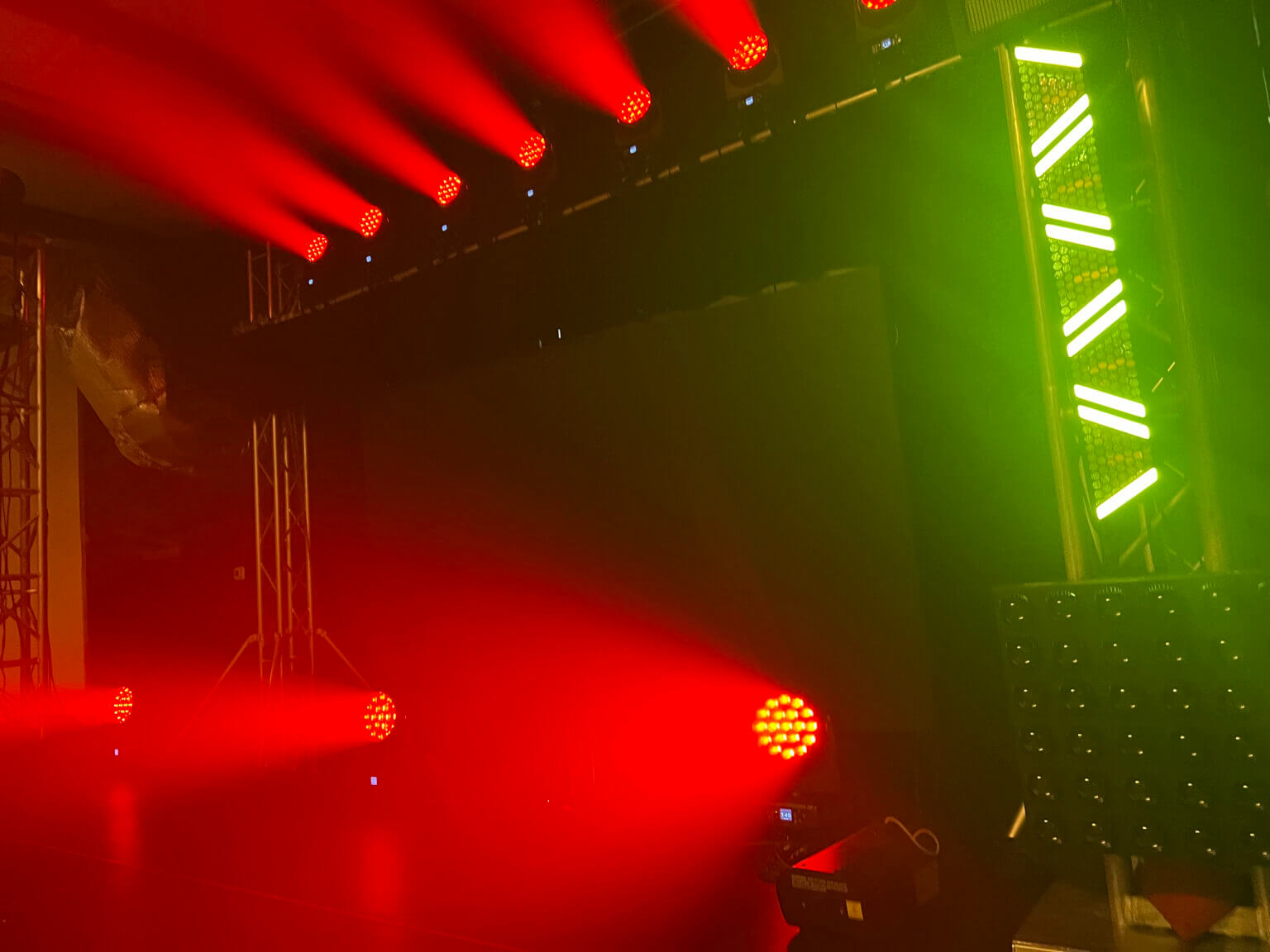 Lighting solutions by Atlanta's best AV company, Huview Productions