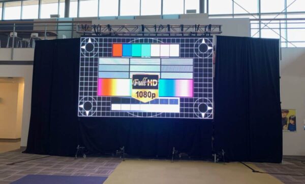 Indoor 9’x16 LED Video Wall Package 3.9mm Rental in Atlanta