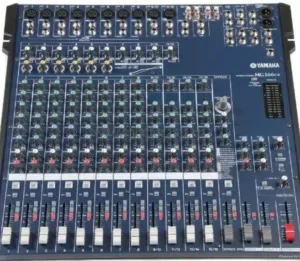 Yamaha MG166CX 16-Channel Mixer With Compression and Effects Rental in Atlanta