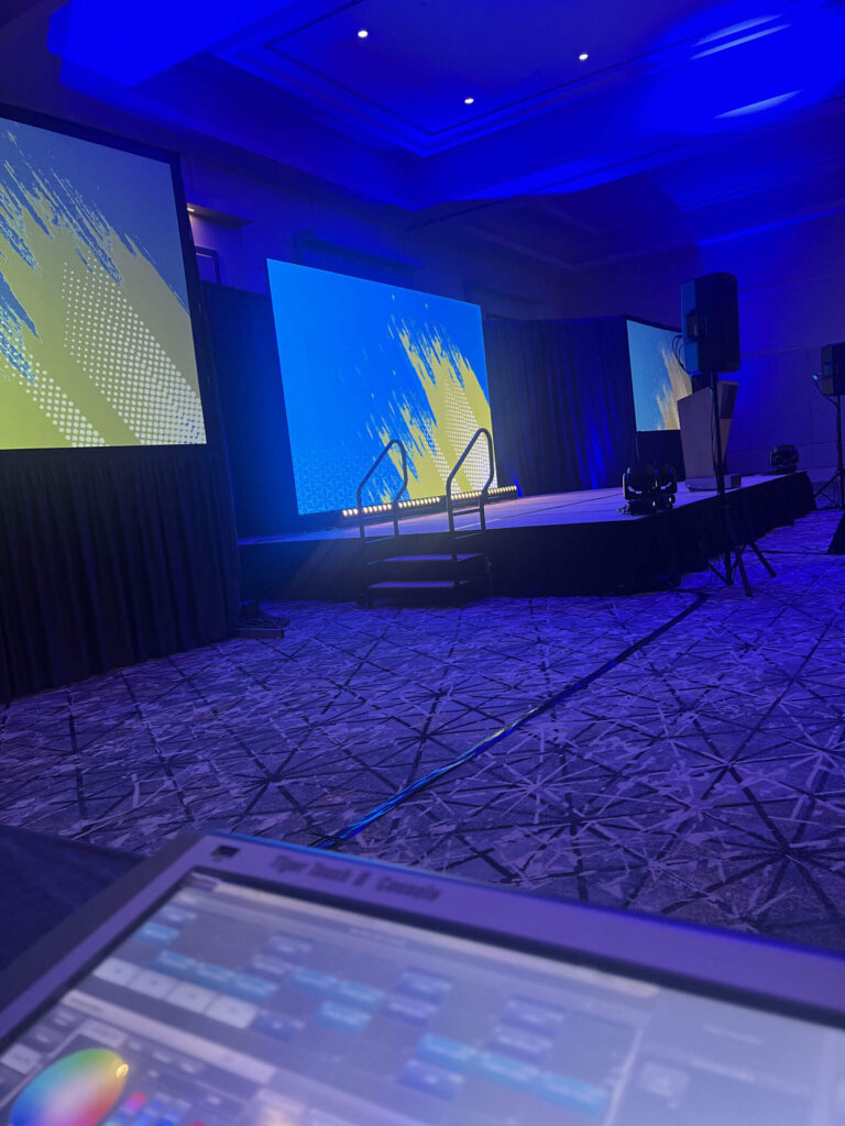 Huview productions create hybrid and virtual events.