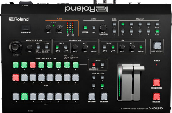 Roland V-600UHD 4K HDR Multi-Format Video Switcher Rental in Atlanta